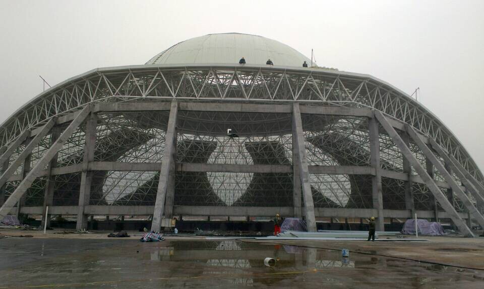 玉溪温泉馆网架工程